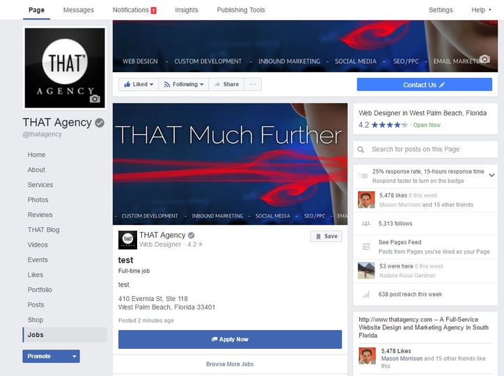 Digital Recruiting Using Facebook How to Create Job Postings